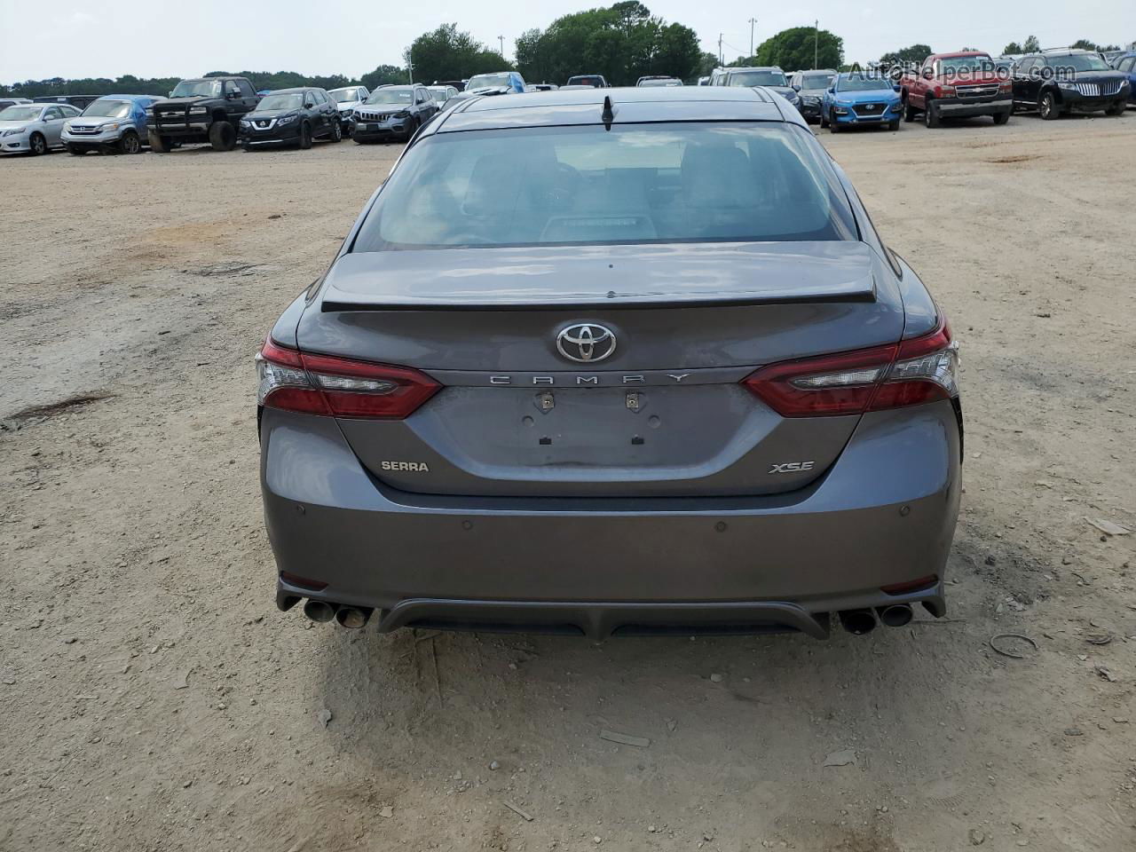 2021 Toyota Camry Xse Gray vin: 4T1K61AK2MU519459