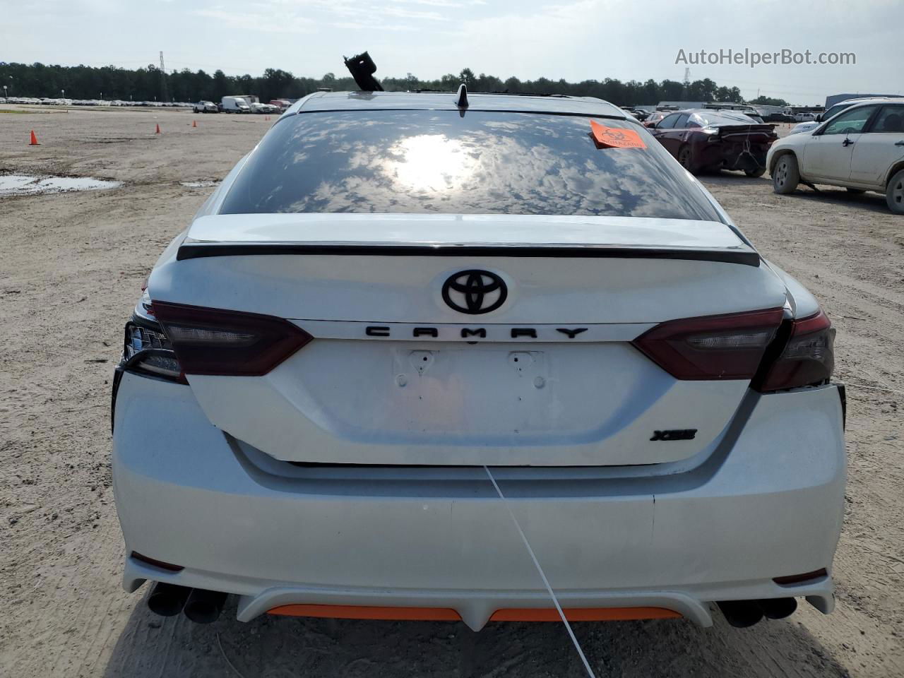 2021 Toyota Camry Xse White vin: 4T1K61AK3MU423260