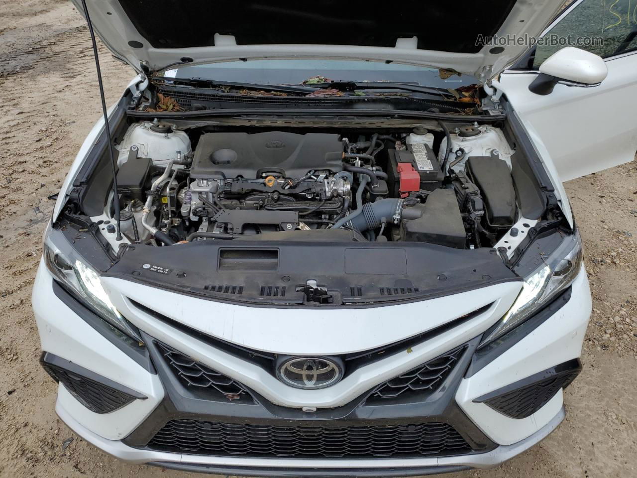 2021 Toyota Camry Xse Белый vin: 4T1K61AK3MU461040