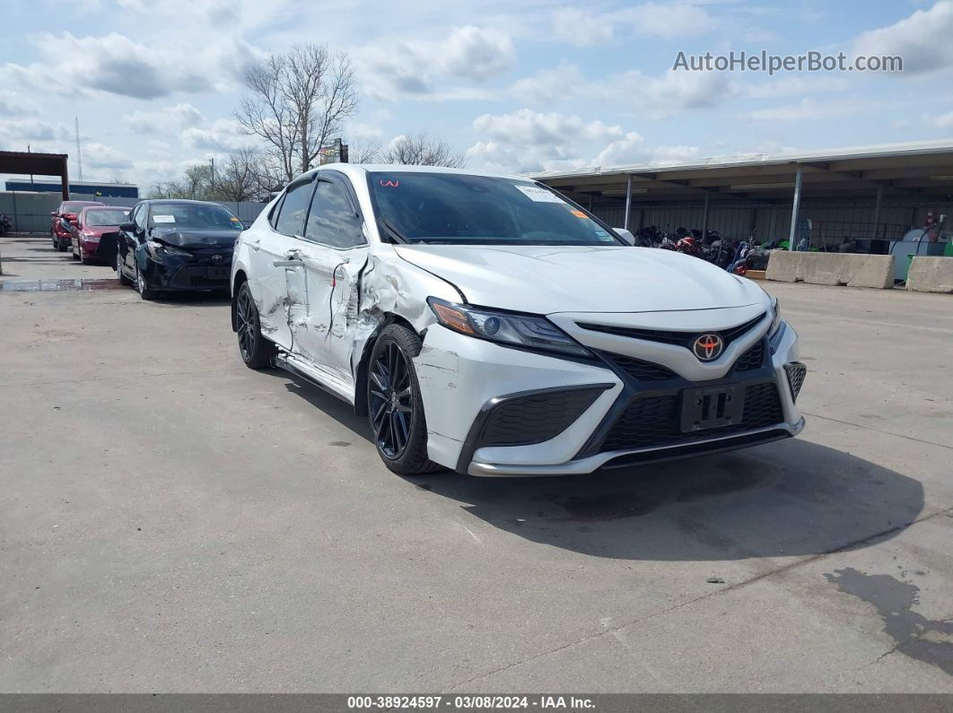 2021 Toyota Camry Xse Белый vin: 4T1K61AK3MU515825