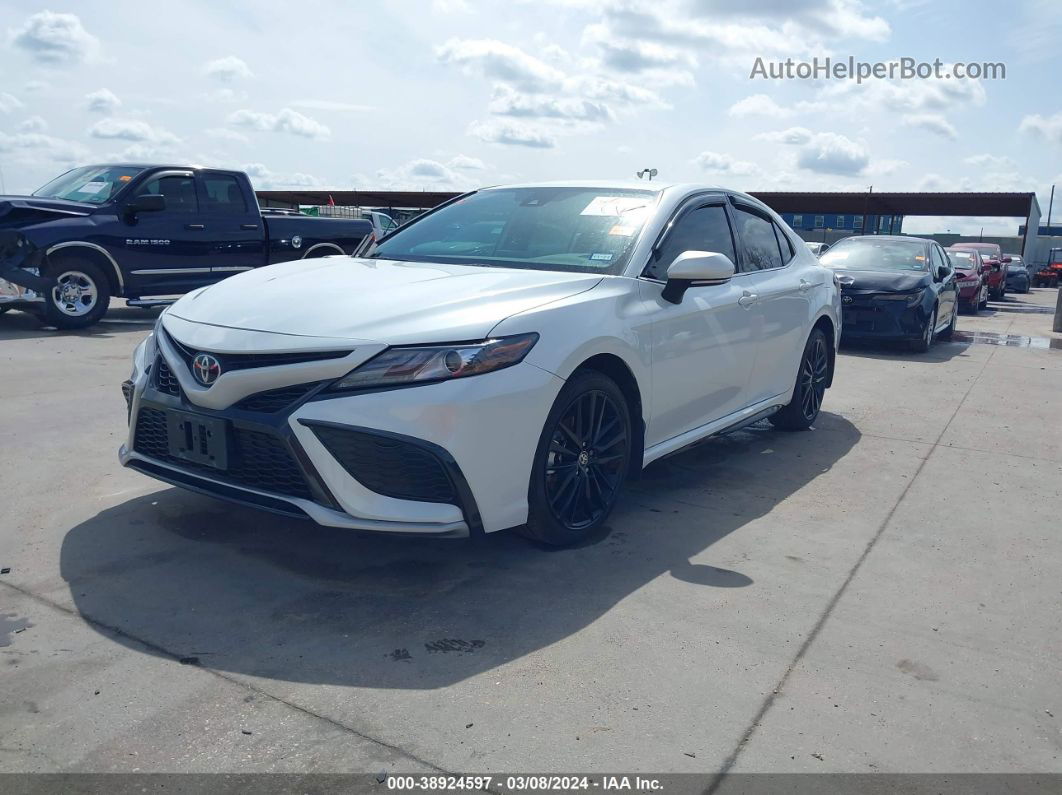 2021 Toyota Camry Xse Белый vin: 4T1K61AK3MU515825