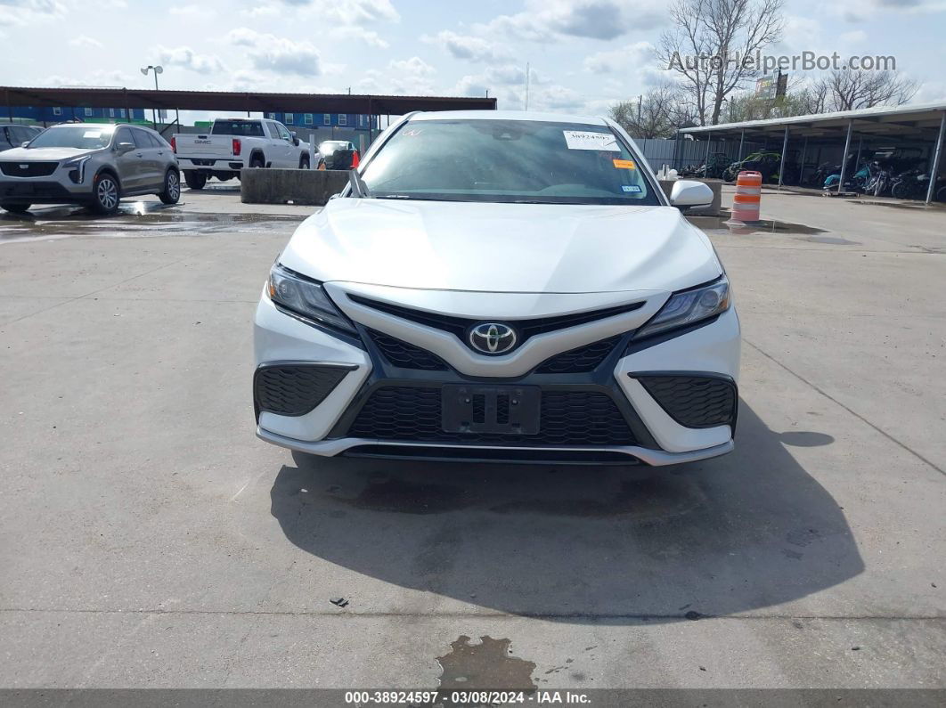 2021 Toyota Camry Xse White vin: 4T1K61AK3MU515825