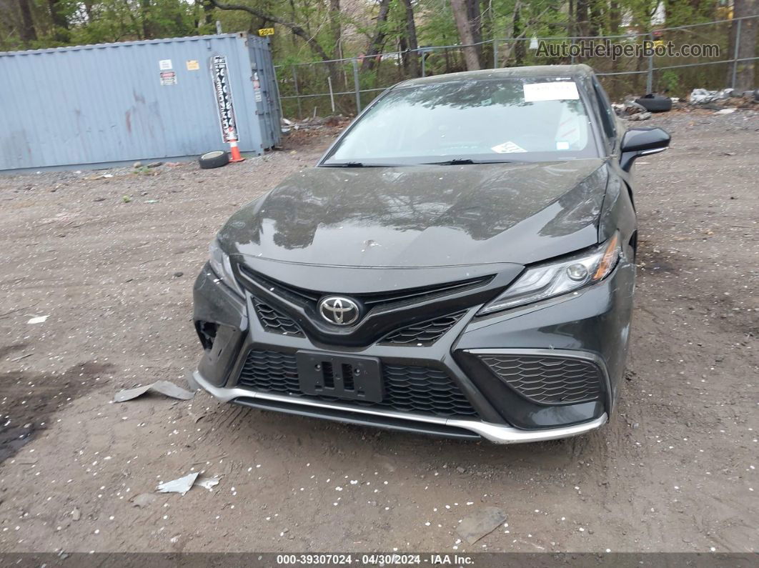 2021 Toyota Camry Xse Black vin: 4T1K61AK3MU525237