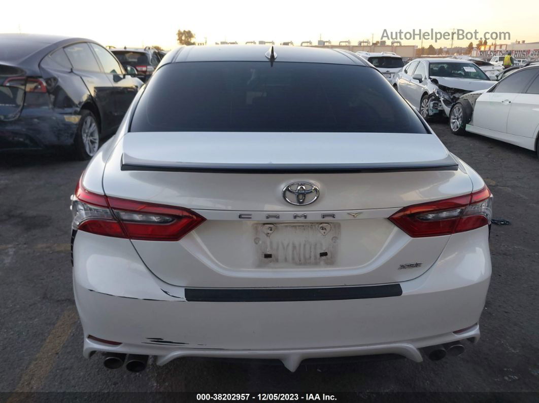 2021 Toyota Camry Xse Белый vin: 4T1K61AK4MU471365