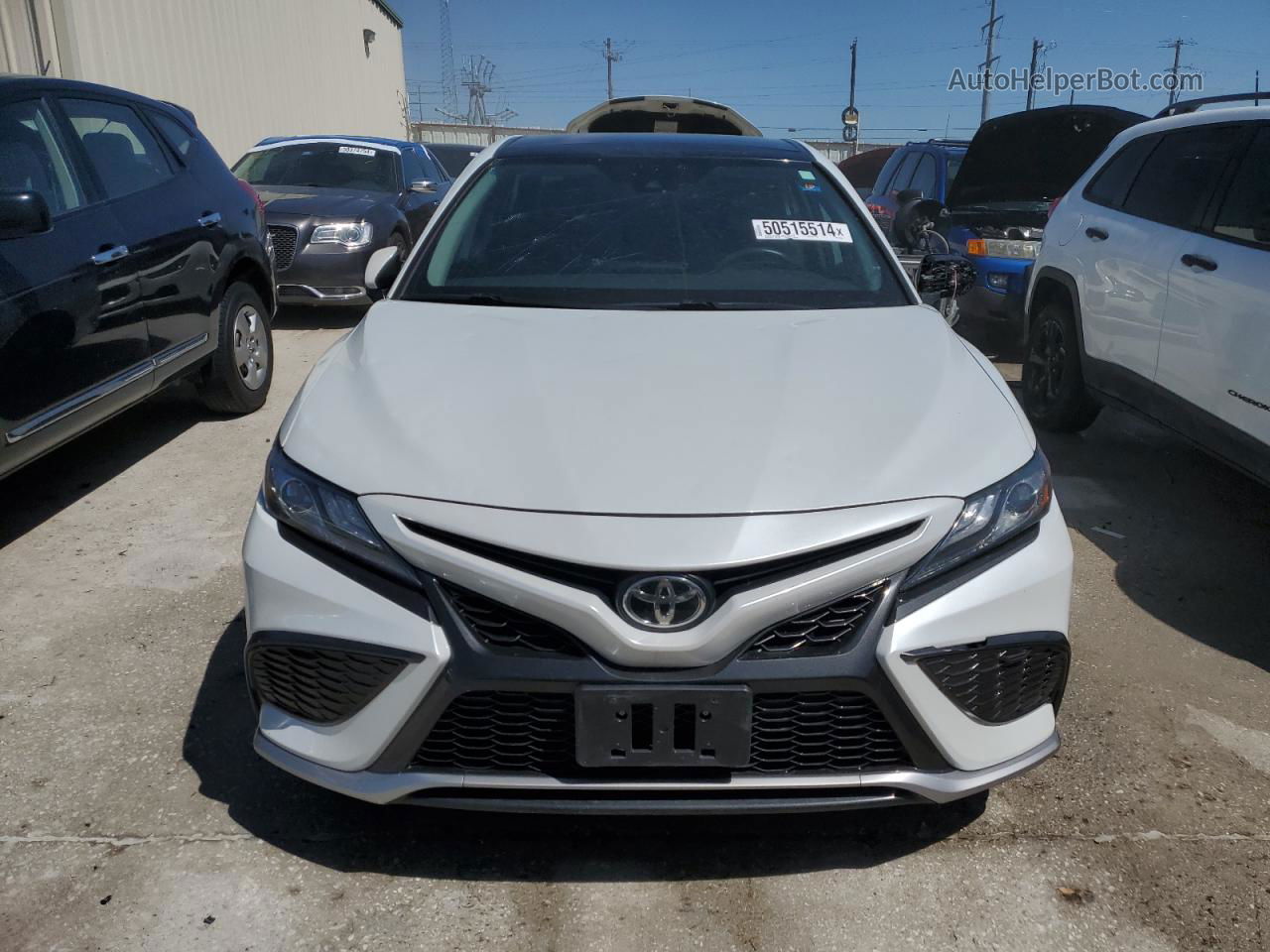 2021 Toyota Camry Xse Белый vin: 4T1K61AK4MU476548