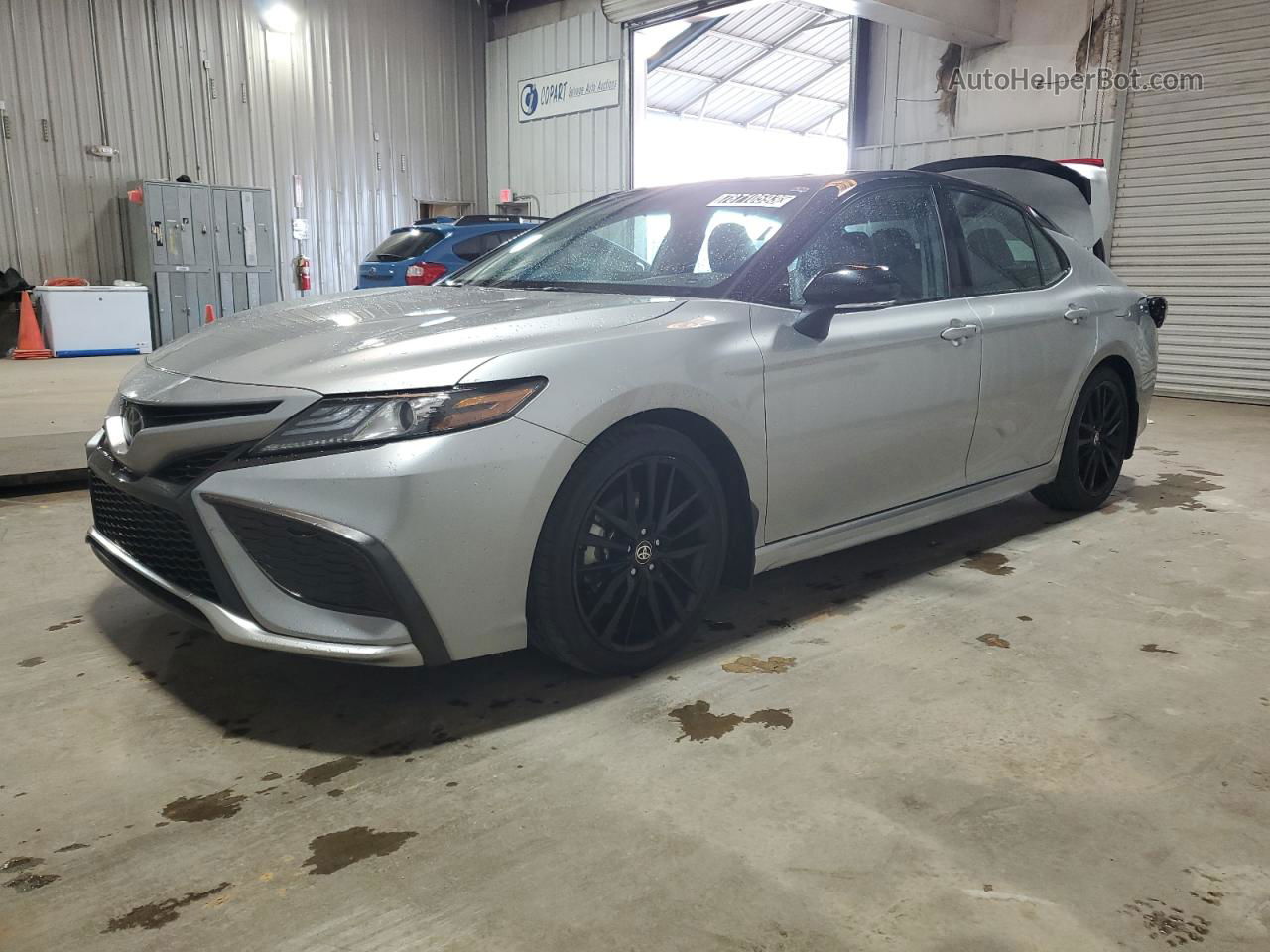 2021 Toyota Camry Xse Серебряный vin: 4T1K61AK4MU483712