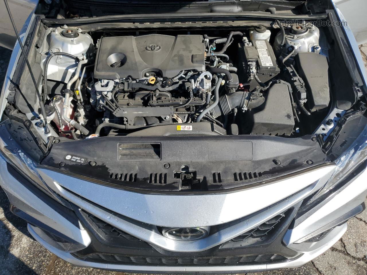 2021 Toyota Camry Xse Серебряный vin: 4T1K61AK4MU483712