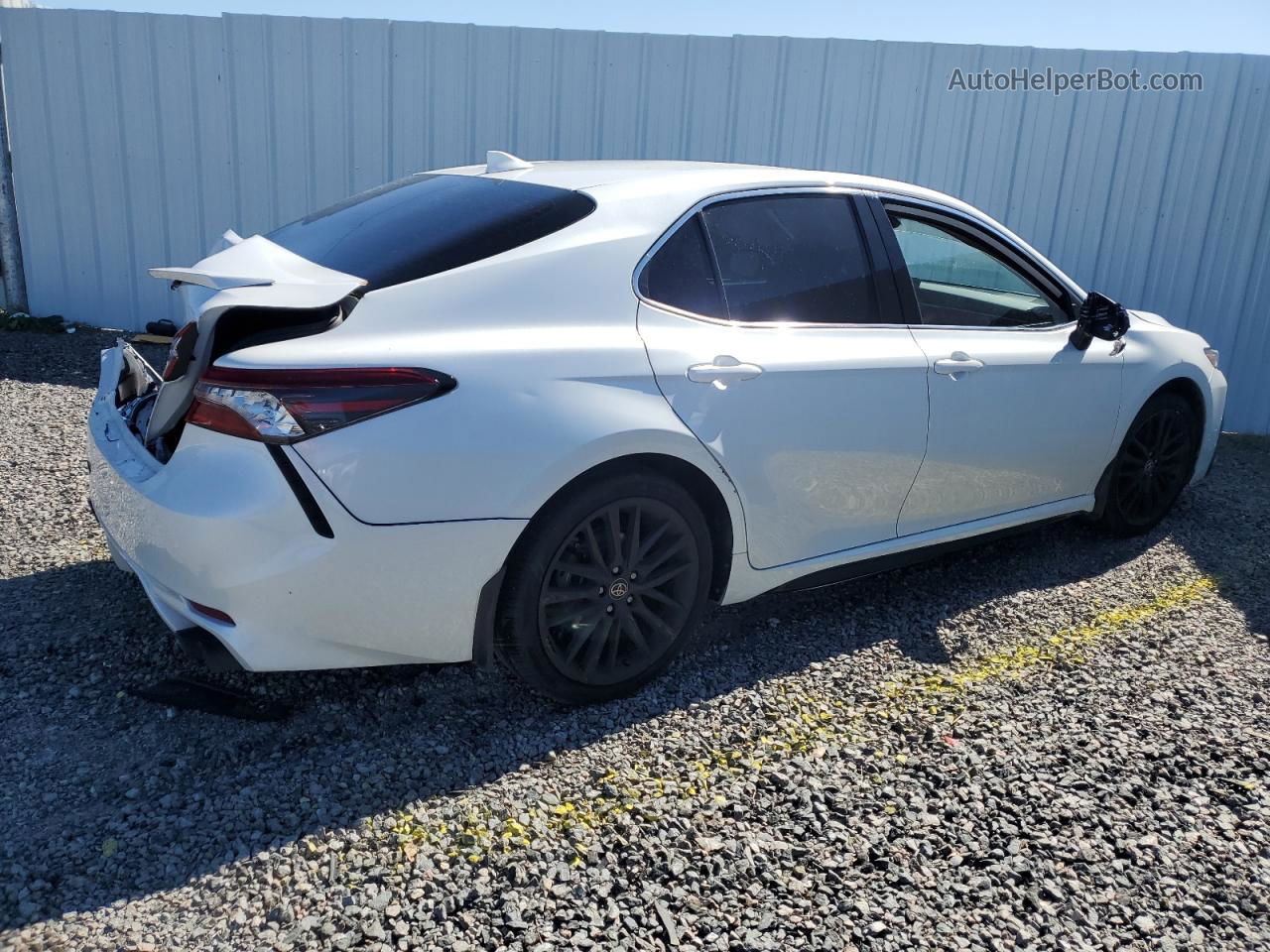 2021 Toyota Camry Xse Белый vin: 4T1K61AK4MU517843