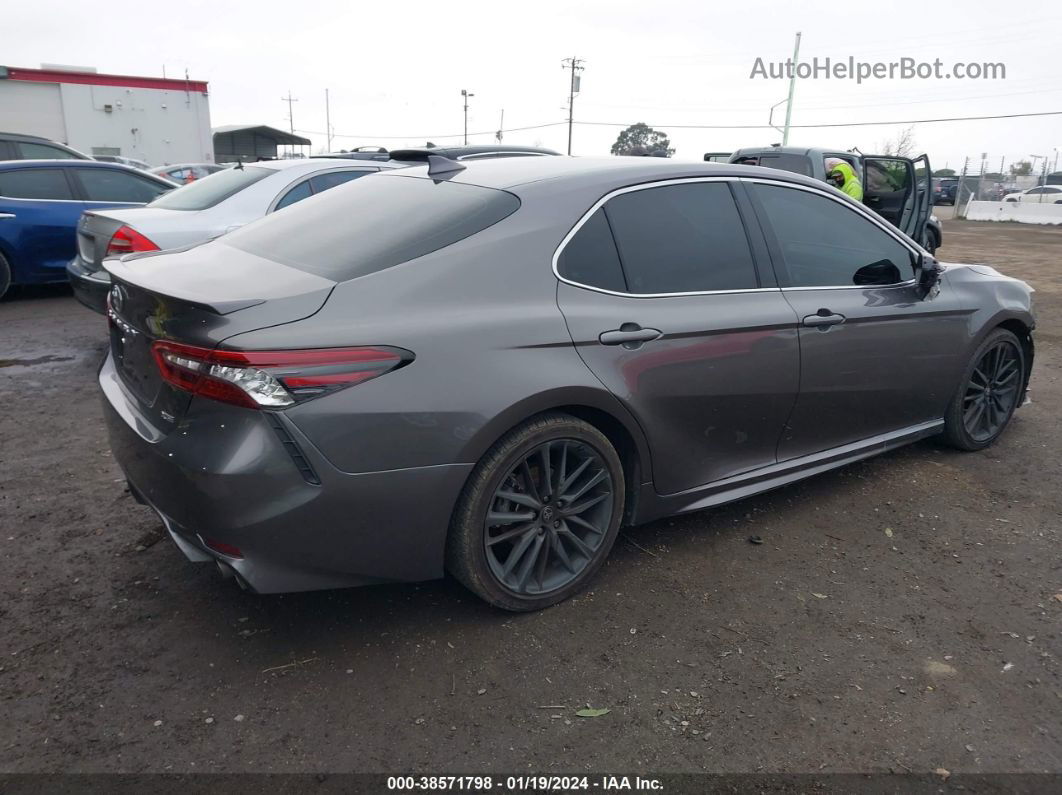 2021 Toyota Camry Xse Серый vin: 4T1K61AK4MU541379