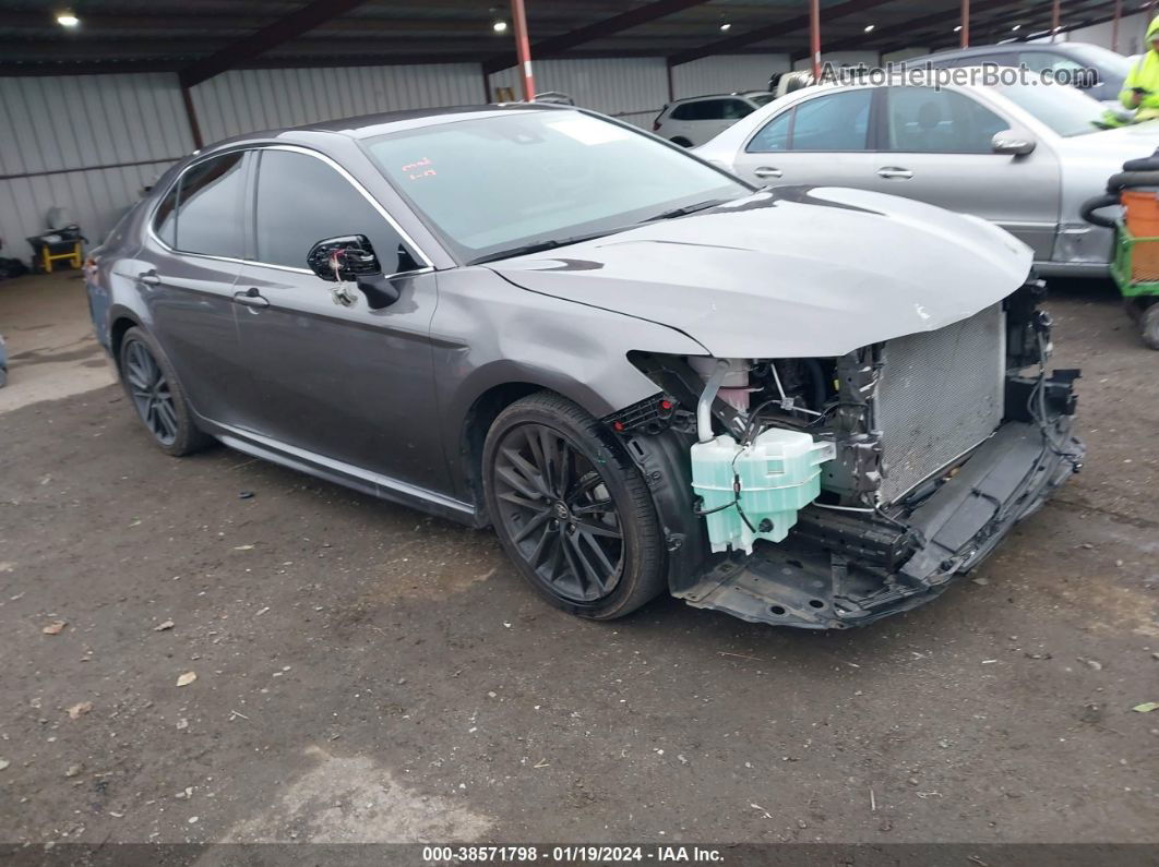 2021 Toyota Camry Xse Серый vin: 4T1K61AK4MU541379