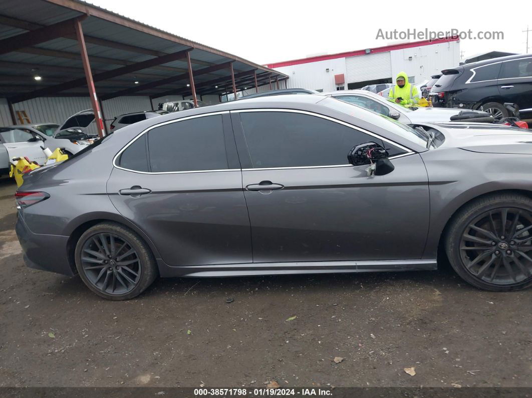 2021 Toyota Camry Xse Серый vin: 4T1K61AK4MU541379