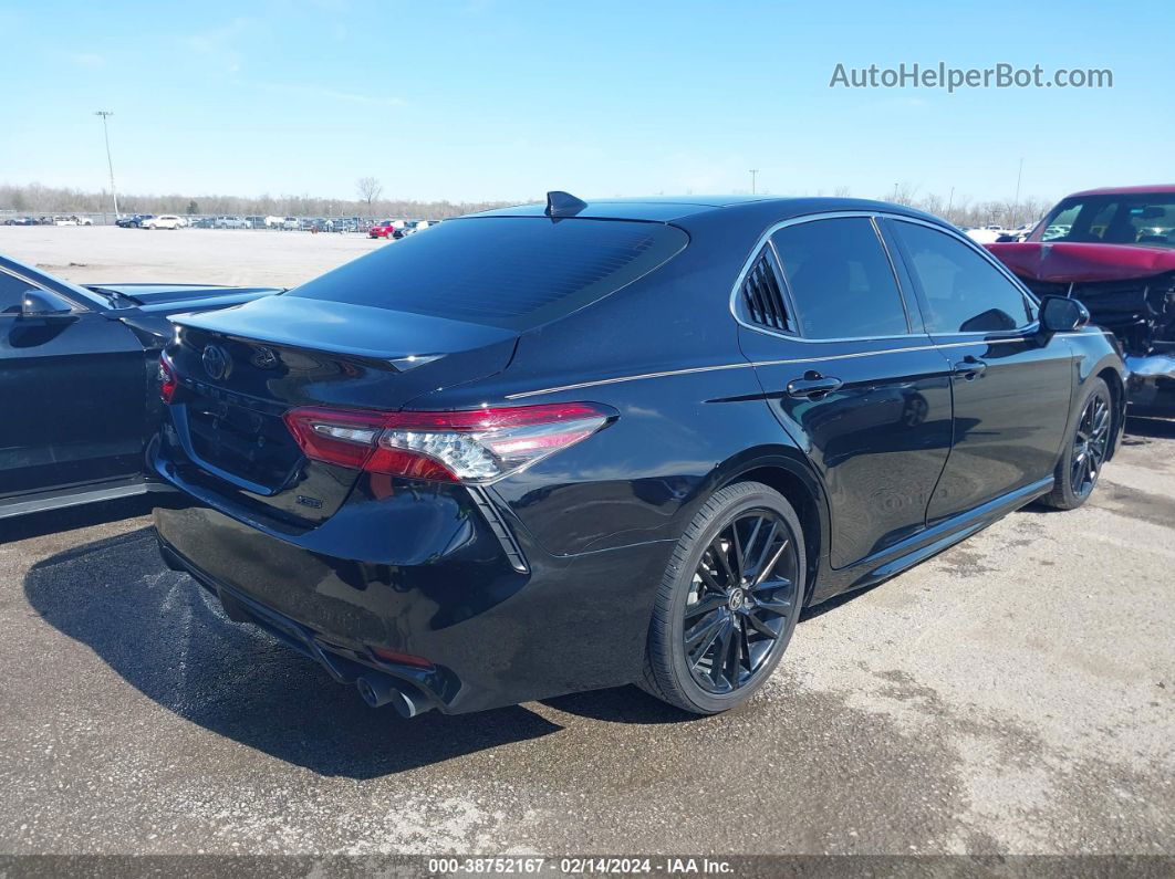 2021 Toyota Camry Xse Черный vin: 4T1K61AK5MU415371