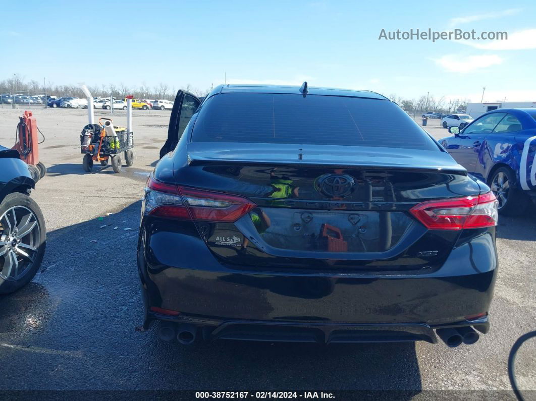 2021 Toyota Camry Xse Черный vin: 4T1K61AK5MU415371