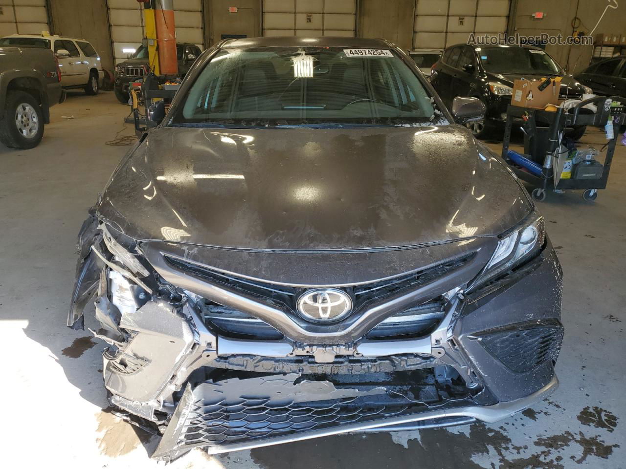 2021 Toyota Camry Xse Серый vin: 4T1K61AK5MU425933