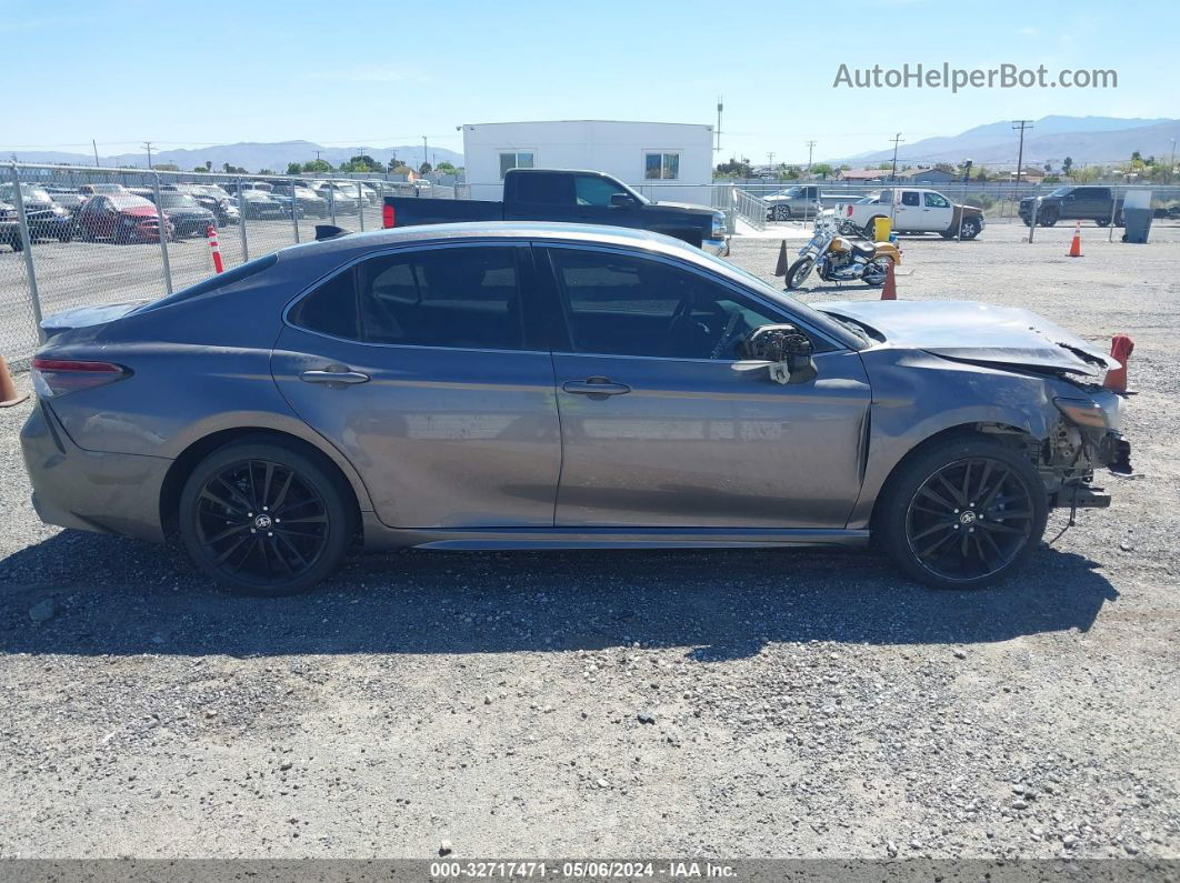 2021 Toyota Camry Xse Gray vin: 4T1K61AK5MU437967