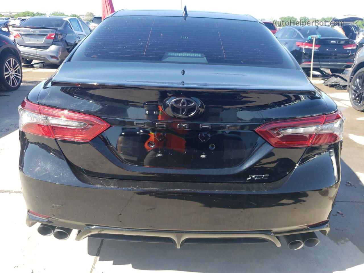 2021 Toyota Camry Xse Black vin: 4T1K61AK5MU475814