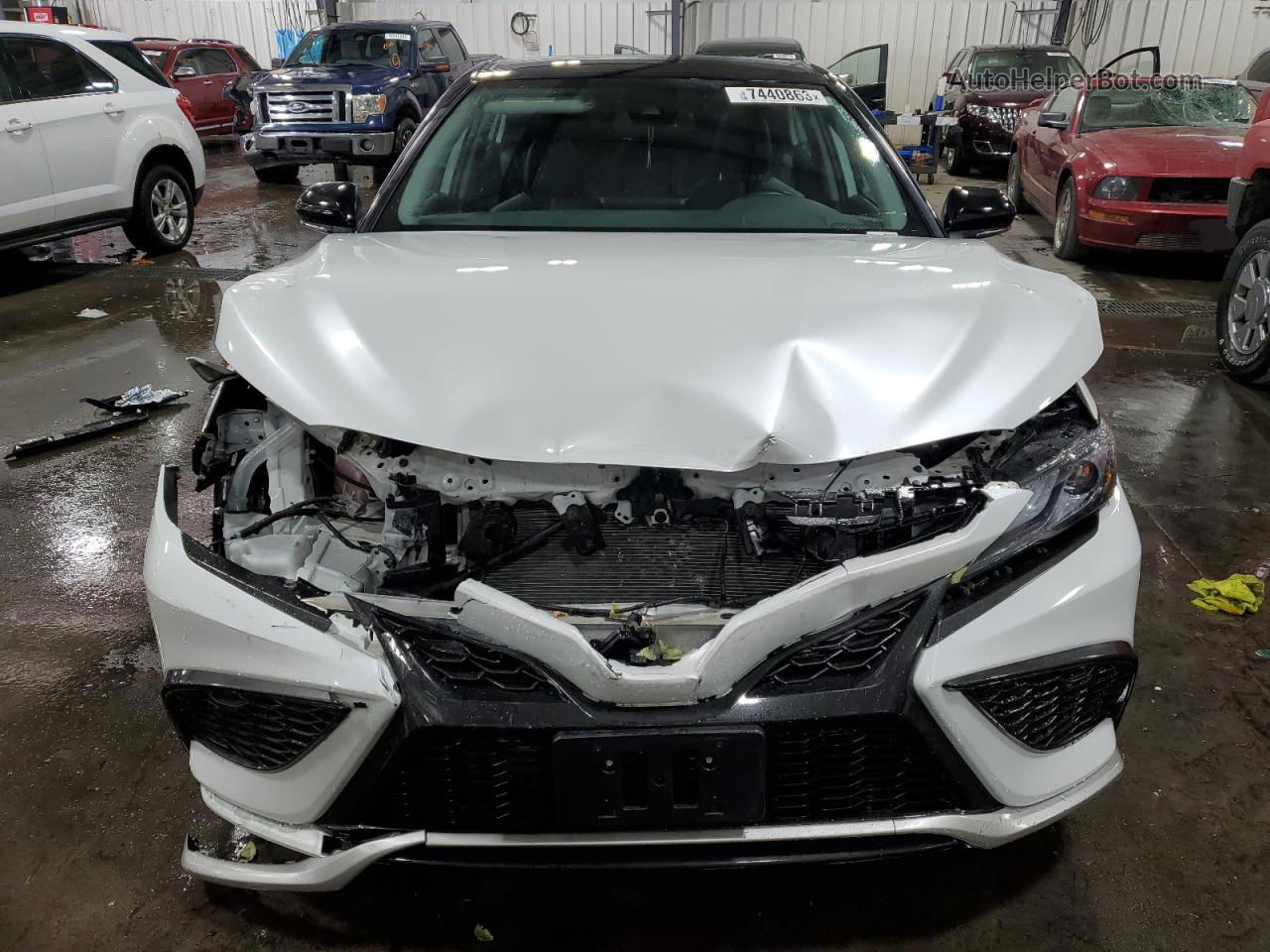 2021 Toyota Camry Xse Белый vin: 4T1K61AK5MU483749