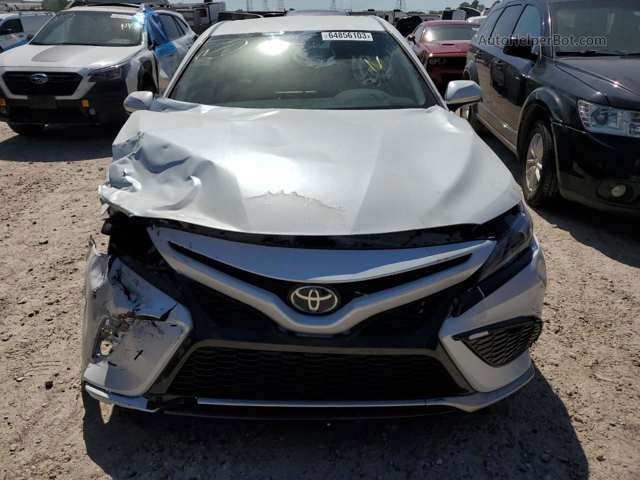 2021 Toyota Camry Xse White vin: 4T1K61AK5MU490099