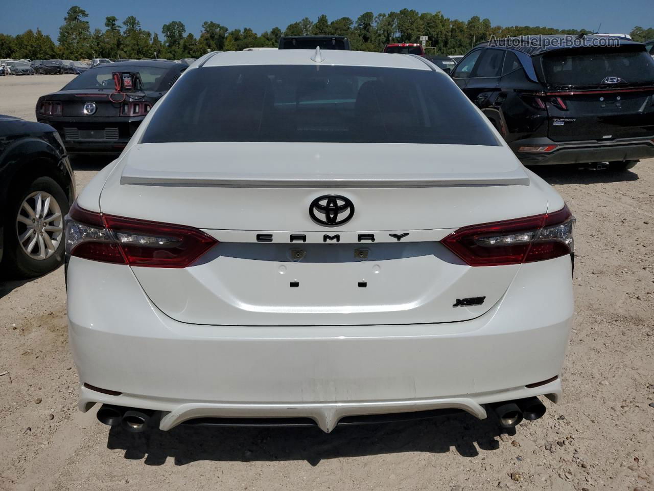 2021 Toyota Camry Xse White vin: 4T1K61AK5MU490099