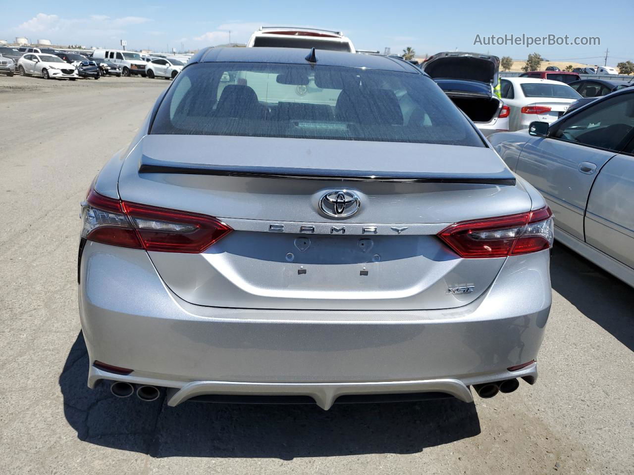 2021 Toyota Camry Xse Silver vin: 4T1K61AK5MU496114