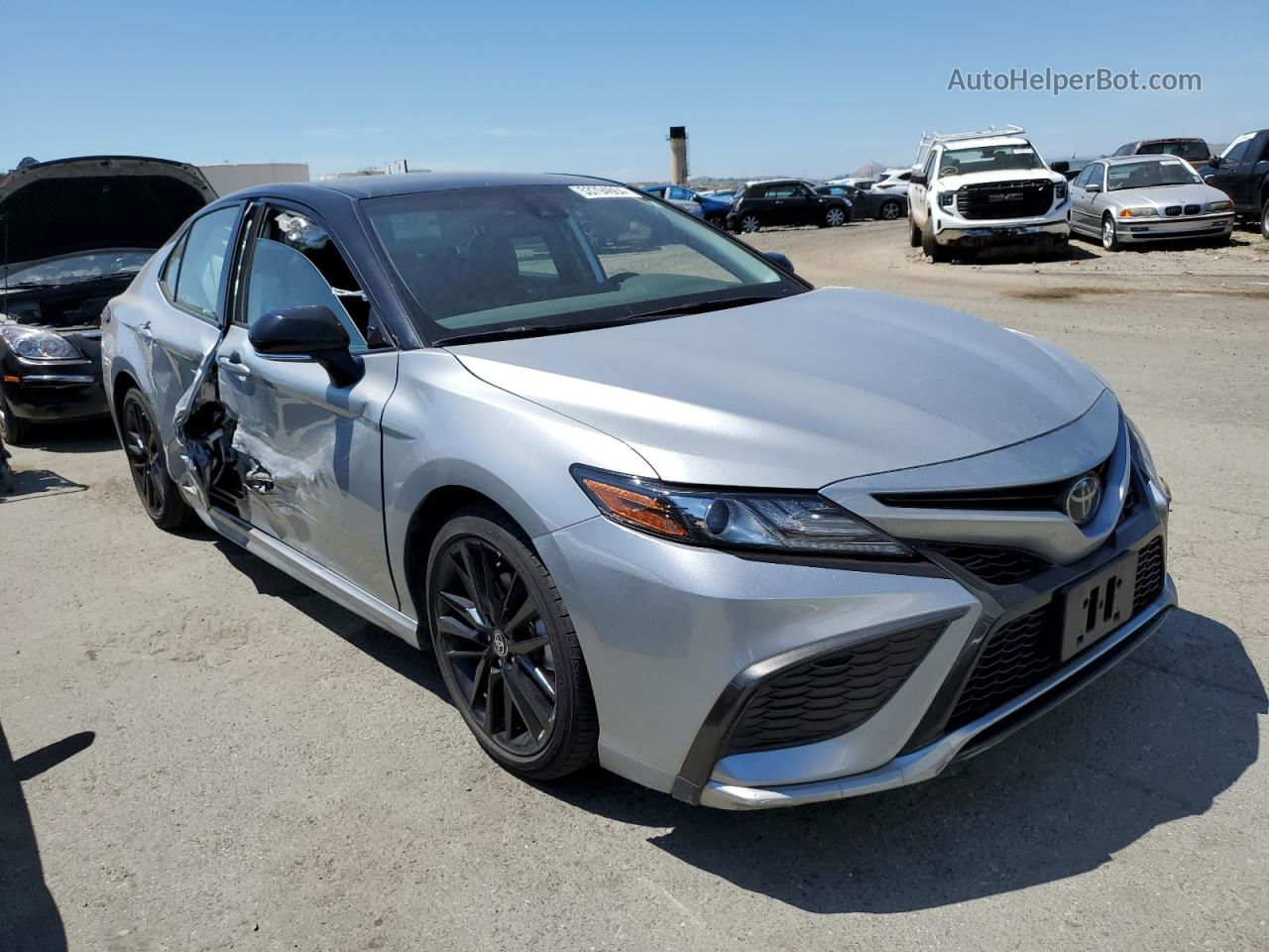 2021 Toyota Camry Xse Silver vin: 4T1K61AK5MU496114