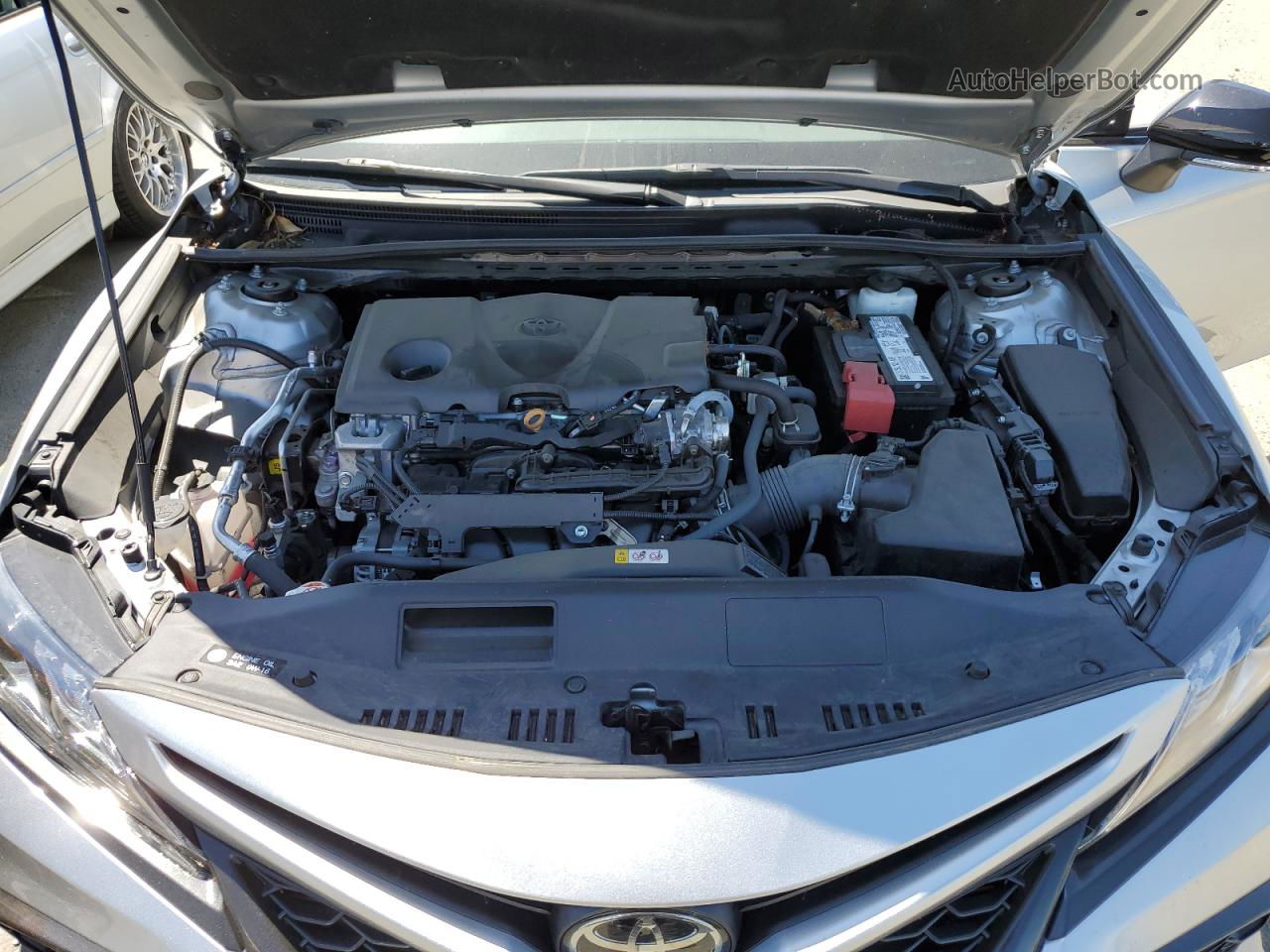 2021 Toyota Camry Xse Silver vin: 4T1K61AK5MU496114