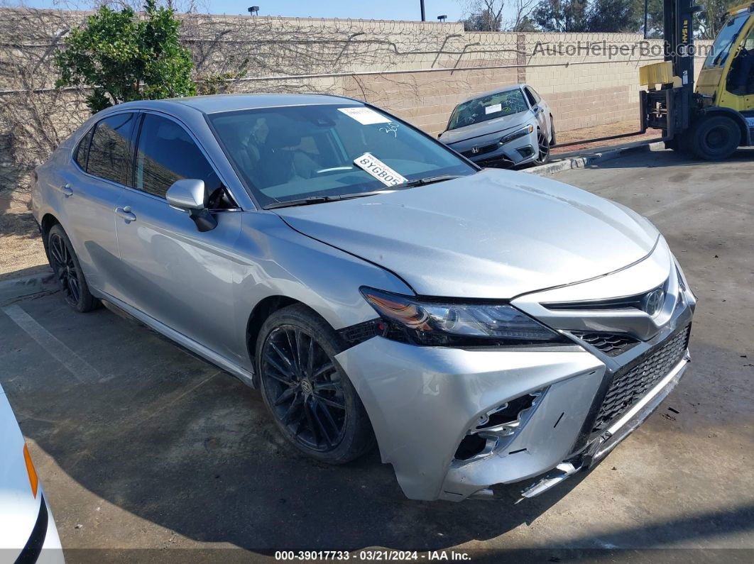 2021 Toyota Camry Xse Silver vin: 4T1K61AK5MU541276