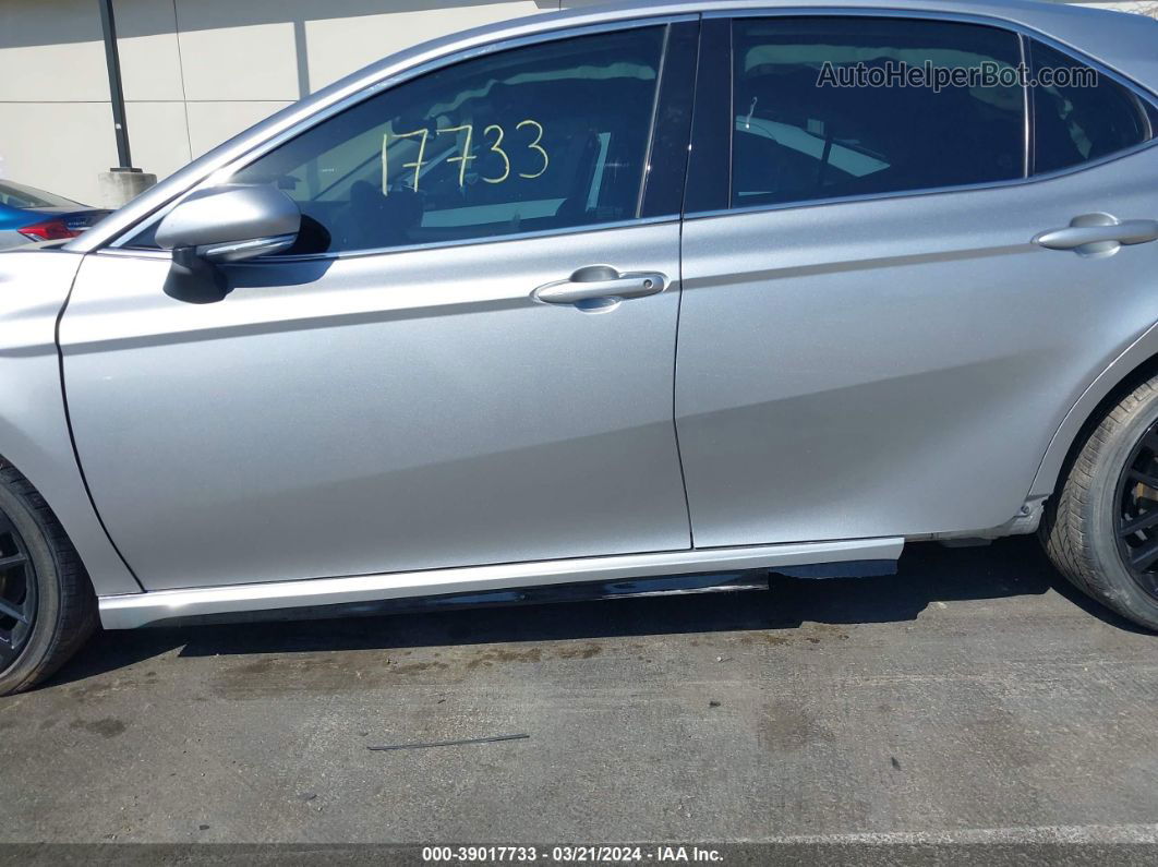 2021 Toyota Camry Xse Silver vin: 4T1K61AK5MU541276