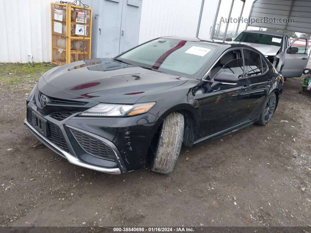 2021 Toyota Camry Xse Черный vin: 4T1K61AK6MU409451