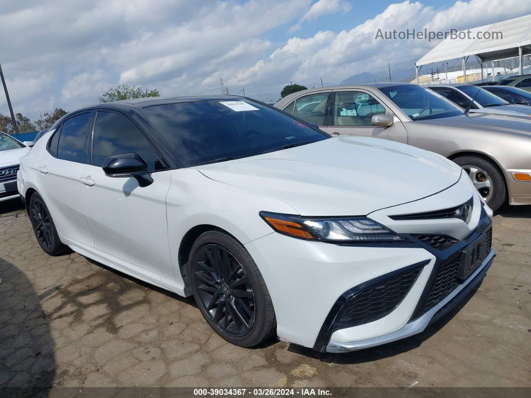 2021 Toyota Camry Xse White vin: 4T1K61AK6MU441042