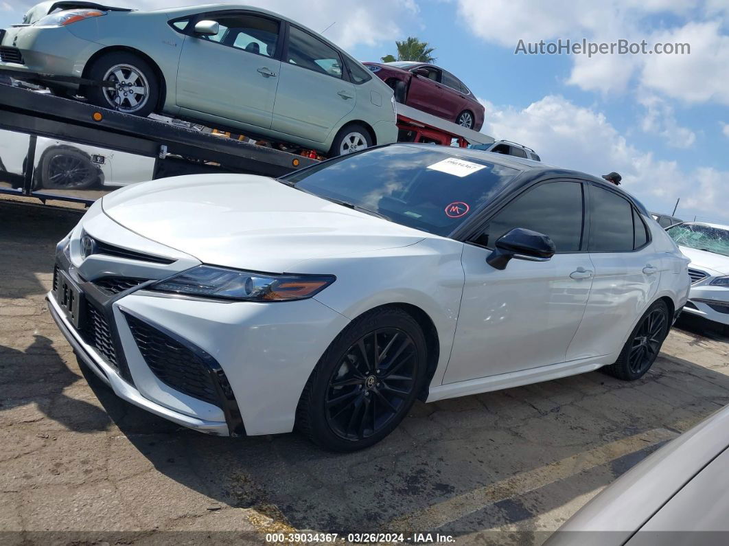 2021 Toyota Camry Xse White vin: 4T1K61AK6MU441042