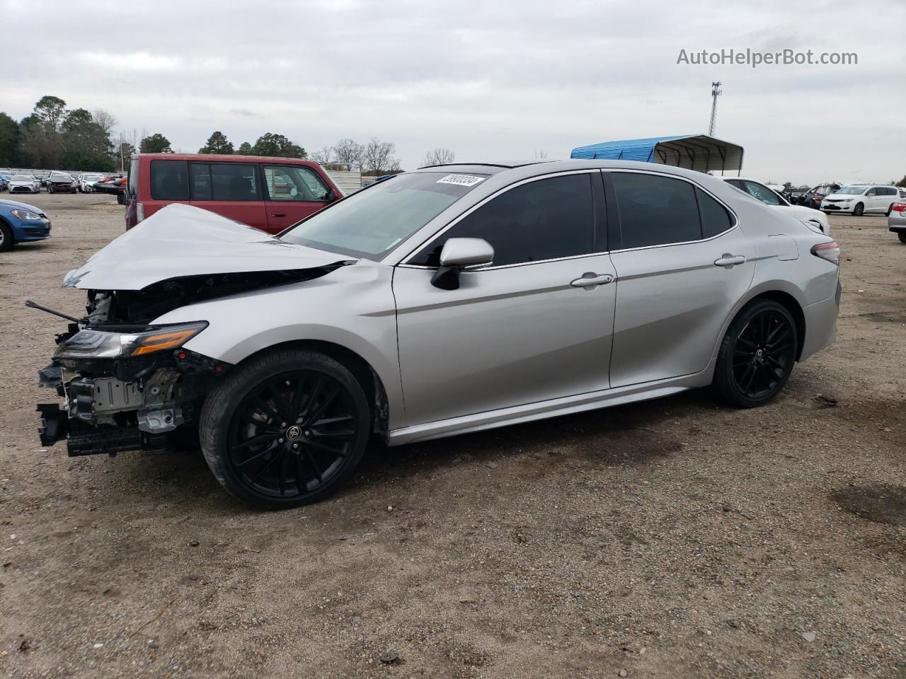 2021 Toyota Camry Xse Silver vin: 4T1K61AK7MU452776