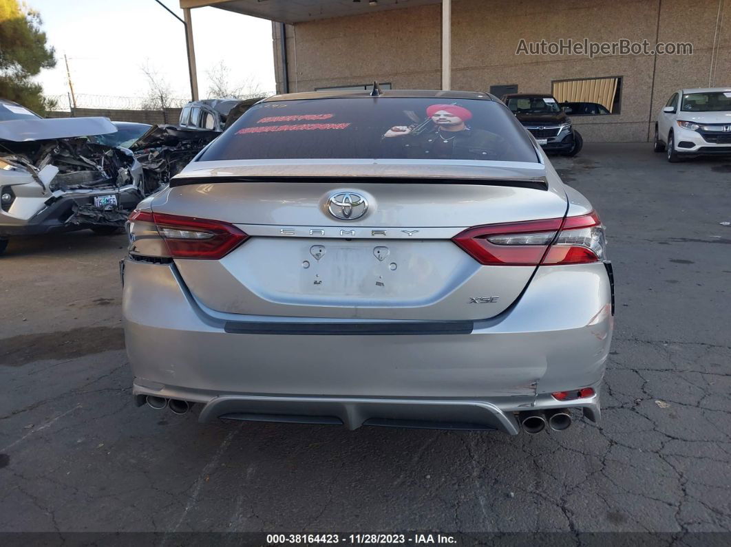 2021 Toyota Camry Xse Silver vin: 4T1K61AK7MU466564