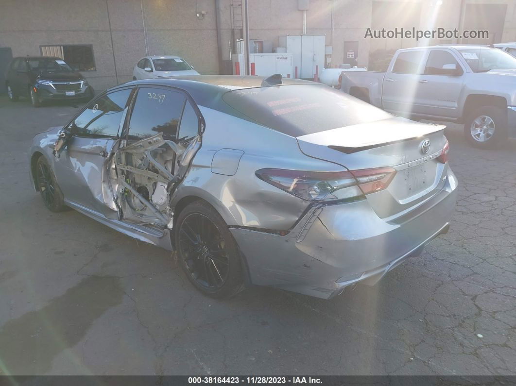 2021 Toyota Camry Xse Silver vin: 4T1K61AK7MU466564