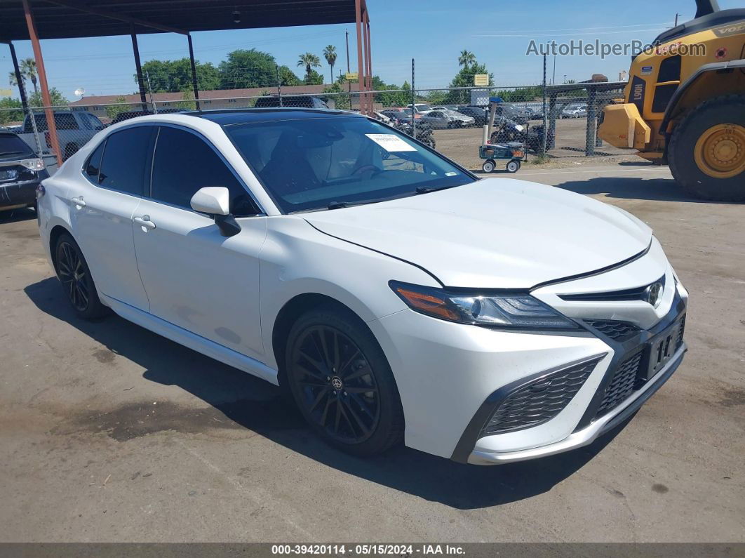 2021 Toyota Camry Xse Белый vin: 4T1K61AK8MU550098