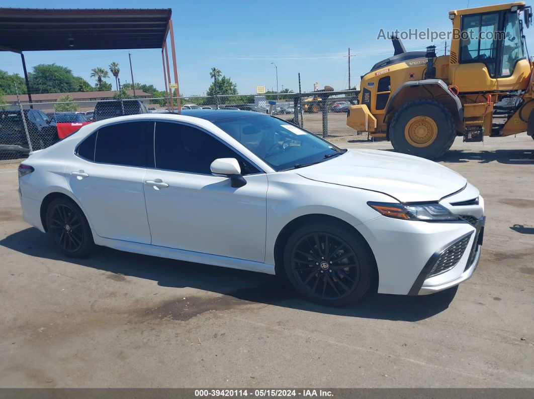 2021 Toyota Camry Xse Белый vin: 4T1K61AK8MU550098