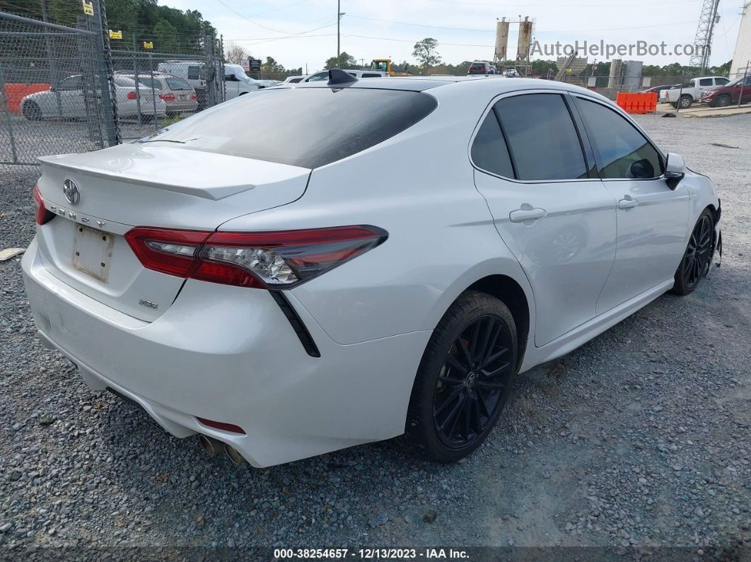 2021 Toyota Camry Xse Белый vin: 4T1K61AK8MU571890