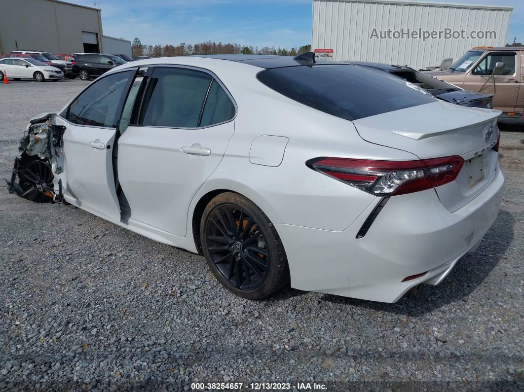 2021 Toyota Camry Xse Белый vin: 4T1K61AK8MU571890