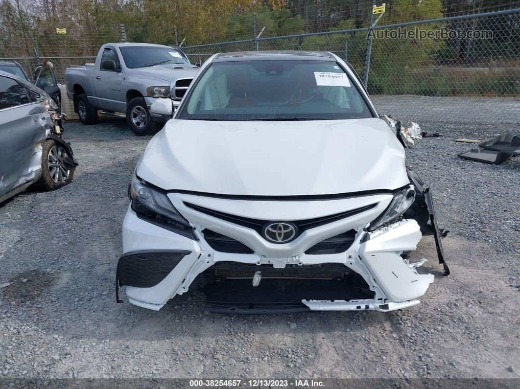 2021 Toyota Camry Xse Белый vin: 4T1K61AK8MU571890