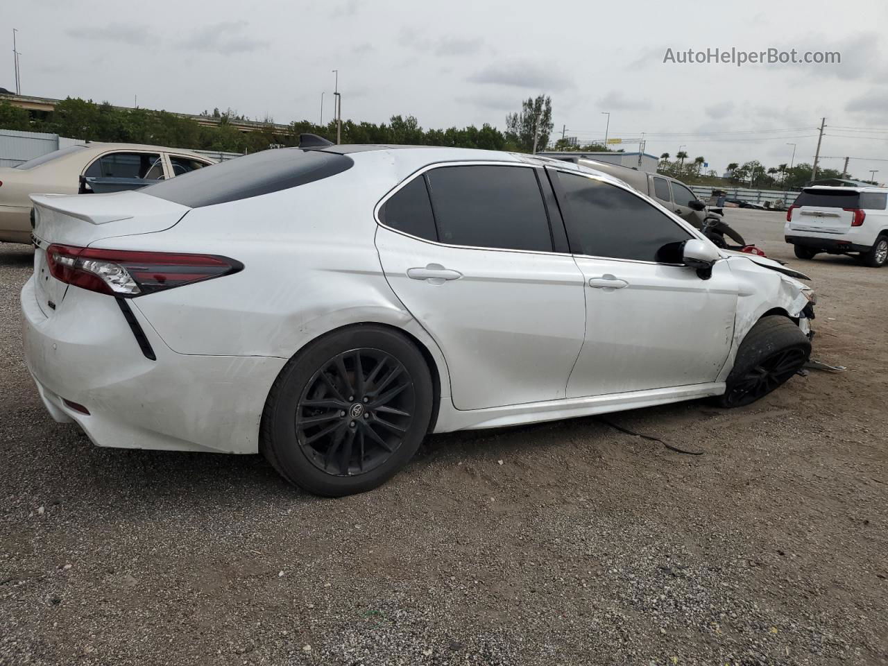 2021 Toyota Camry Xse White vin: 4T1K61AK8MU608100