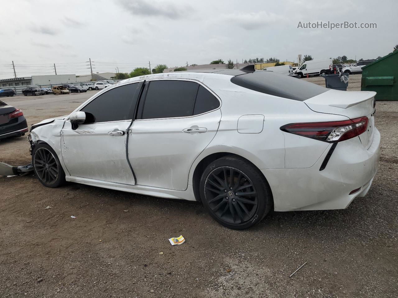 2021 Toyota Camry Xse White vin: 4T1K61AK8MU608100