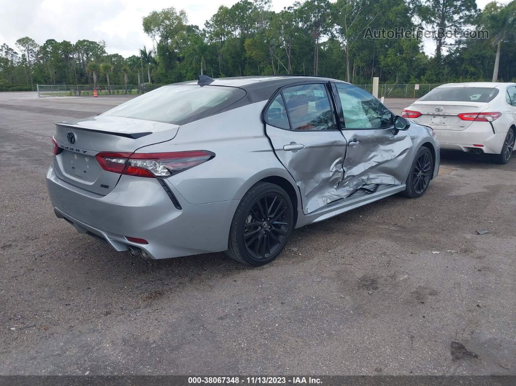 2021 Toyota Camry Xse Silver vin: 4T1K61AKXMU458779