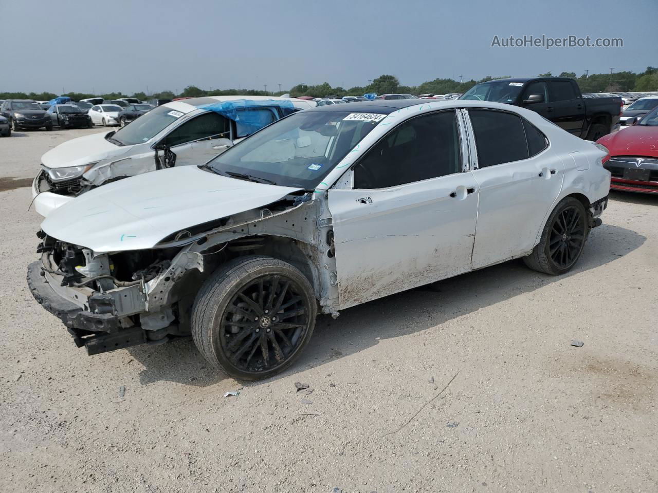 2021 Toyota Camry Xse White vin: 4T1K61AKXMU468423