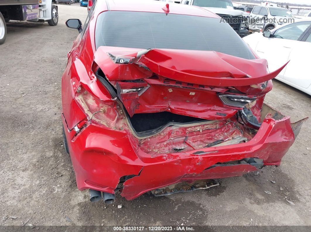 2021 Toyota Camry Xse Красный vin: 4T1K61AKXMU496156