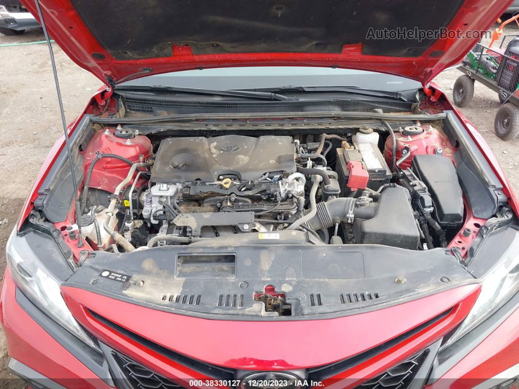 2021 Toyota Camry Xse Красный vin: 4T1K61AKXMU496156