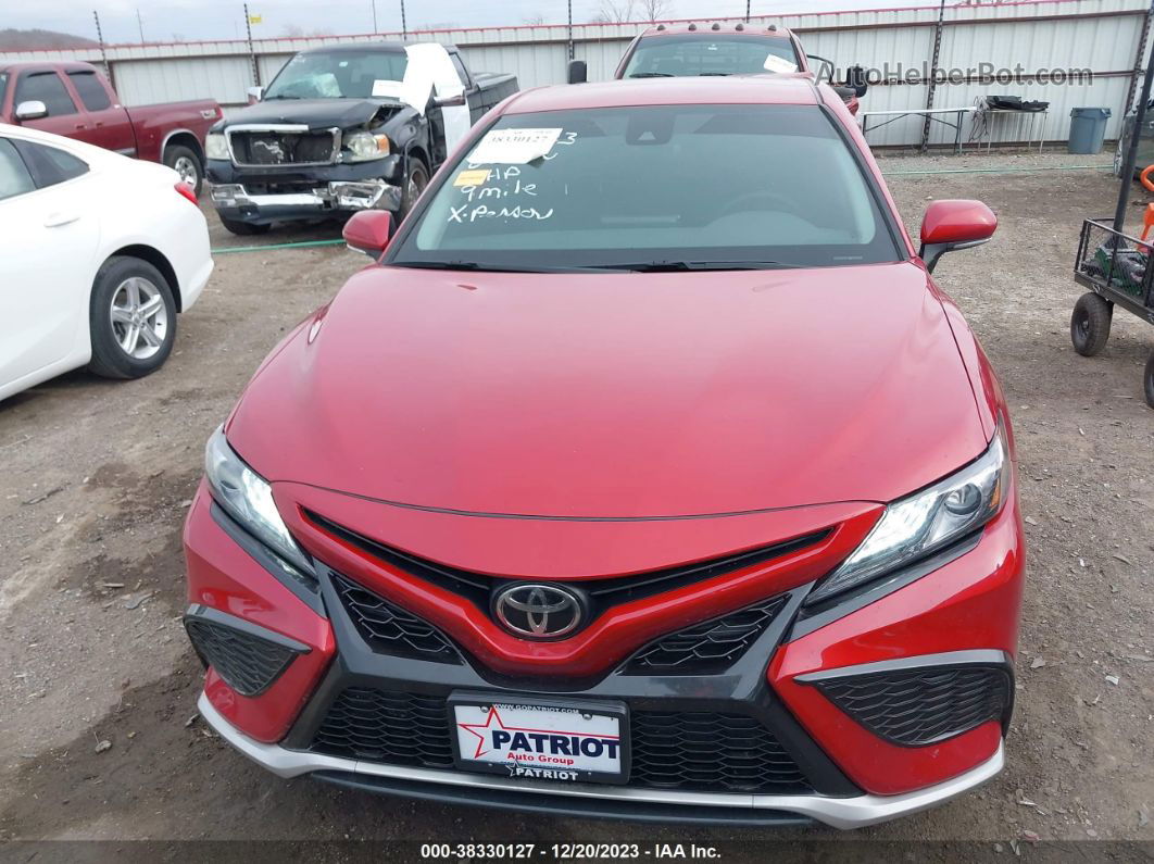 2021 Toyota Camry Xse Red vin: 4T1K61AKXMU496156