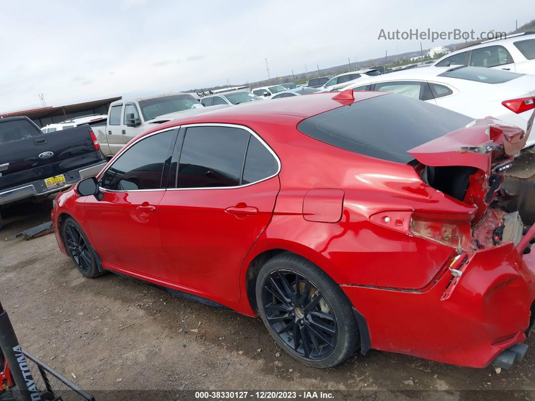 2021 Toyota Camry Xse Red vin: 4T1K61AKXMU496156