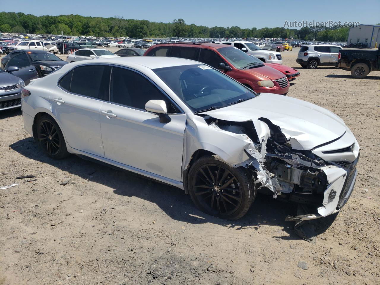 2021 Toyota Camry Xse White vin: 4T1K61AKXMU572636