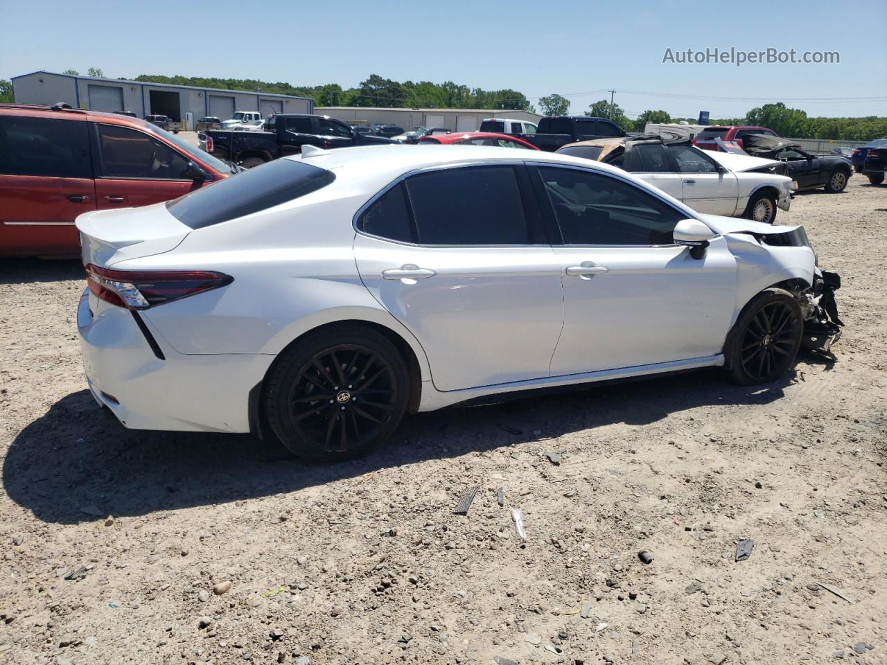 2021 Toyota Camry Xse White vin: 4T1K61AKXMU572636