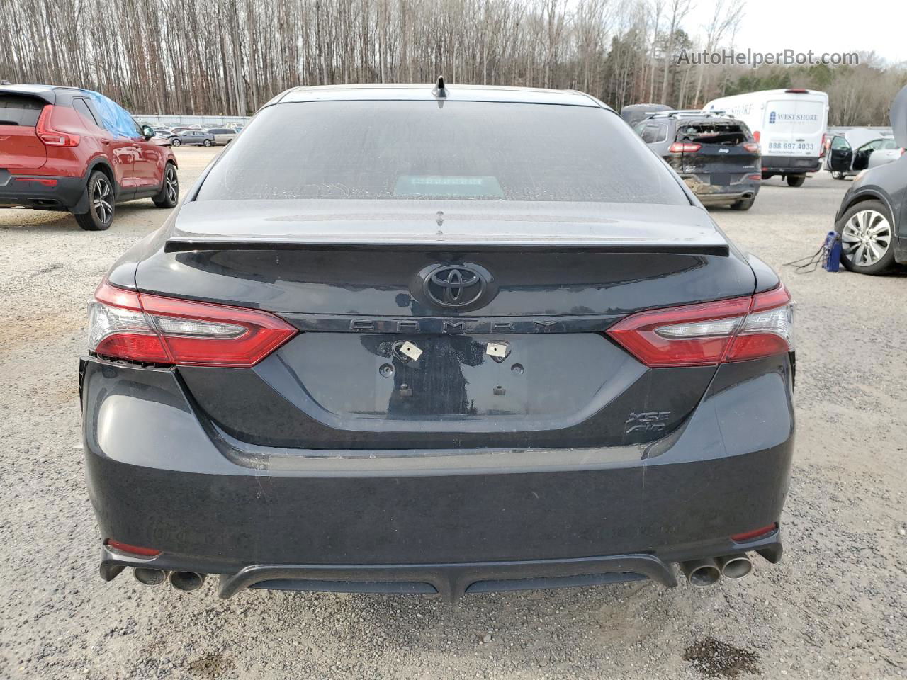 2021 Toyota Camry Xse Black vin: 4T1K61BK0MU039192